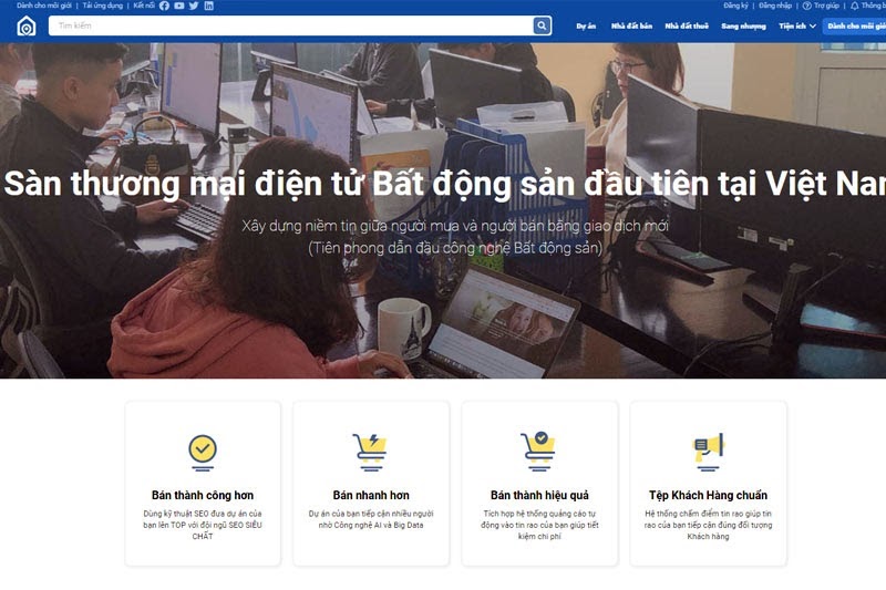 Nhadatmoi.net - sàn thương mại điện tử bất động sản phù hợp cho bạn